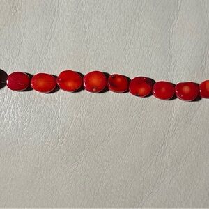Red Beaded Bracelet
